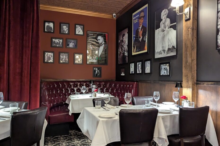 Retro-chic ambiance at The Boardroom in Novato. Enjoy fresh, bold American cuisine in a cozy, elegant setting.