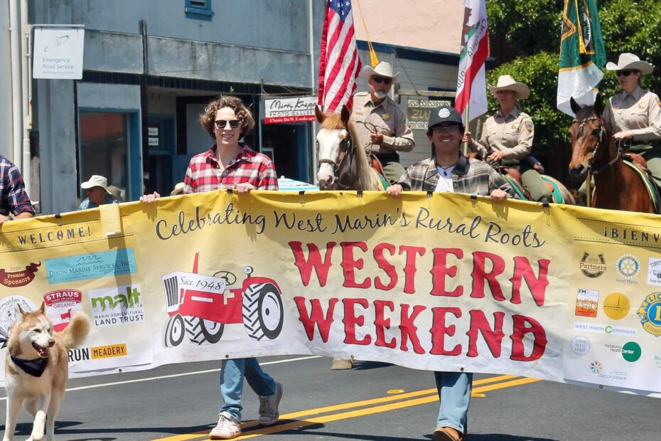 Time to dust off your cowboy boots – Western Weekend is the ultimate small-town hoedown honoring West Marin’s ranching roots. Festivities kick off Saturday morning with a “Wild West” farmers market and local art exhibits around town.